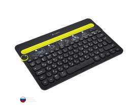 Клавиатура беспроводная Logitech K480 Multi-Device Keyboard [920-006368] Чёрная