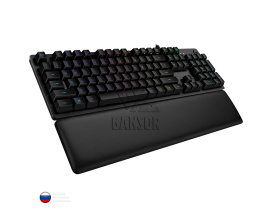 Клавиатура механическая игровая Logitech G513 Carbon с тактильным откликом [920-008868] Чёрная