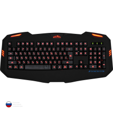 Клавиатура игровая Oklick 730G INTERCEPTOR Чёрная