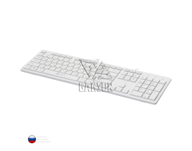 Клавиатура Oklick 500M Белая