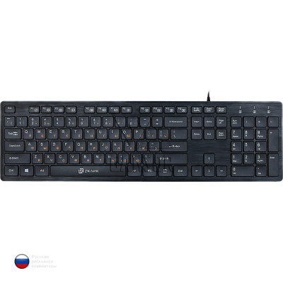 Клавиатура Oklick 520M2U Чёрная