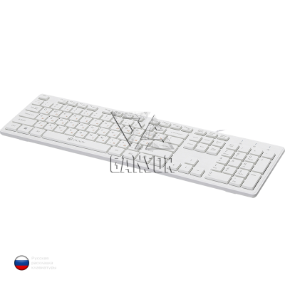 Клавиатура Oklick 500M Белая