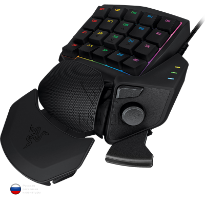 Клавиатура механическая игровая Razer Orbweaver Chroma Чёрная