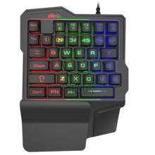 Клавиатура игровая Ritmix RKB-209BL Чёрная