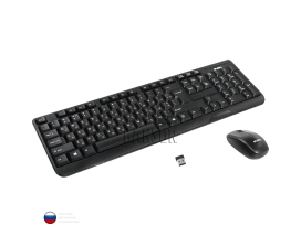 Клавиатура и мышь (беспроводной комплект) Sven Comfort 3300 Wireless [SV-03103300WB] Чёрный