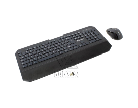 Клавиатура и мышь (беспроводной комплект) Defender Berkeley C-925 Black USB