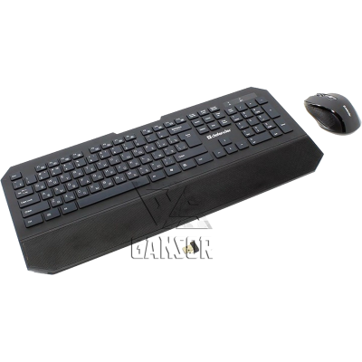 Клавиатура и мышь (беспроводной комплект) Defender Berkeley C-925 Black USB