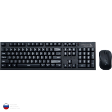 Клавиатура и мышь (беспроводной комплект) Zalman ZM-KM870RF Чёрный