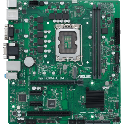 Материнская плата ASUS PRO H610M-C D4-CSM