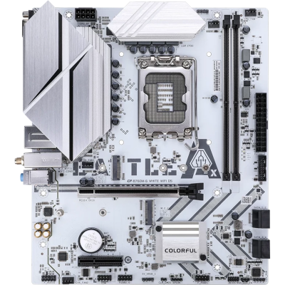 Материнская плата Colorful BATTLE-AX B760M-G WHITE WIFI D5 V20