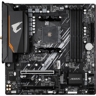 Материнская плата Gigabyte B550M AORUS ELITE AX OEM