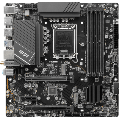 Материнская плата MSI PRO B760M-A WIFI
