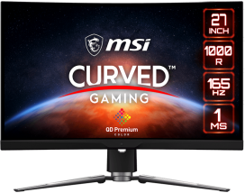 Монитор MSI 27" MPG ARTYMIS 273CQR-QD