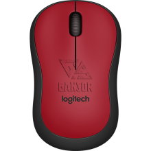 Мышь Logitech M220 Silent Red [910-004880]