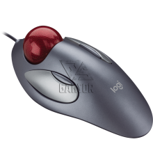 Мышь Logitech Trackman Marble Silver USB [910-000808]
