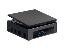 Неттоп Intel NUC7I3DNKTC2 NUC kit OEM (Intel Core i3 7100U 2,4 ГГц, 4 Гб DDR4, 128 Гб, Intel HD Graphics 620, ОС Windows 10 PRO ) - [BLKNUC7I3DNKTC2]