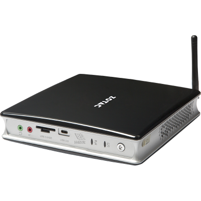 Неттоп Zotac ZBOX-BI325-BE-W3B (Intel Celeron N3160 1,6 ГГц, 4 Гб DDR3, 32 Гб, Intel HD Graphics 400, ОС Windows 10 Home ) - [ZBOX-BI325-BE-W3B]