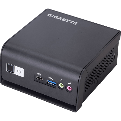 Платформа Gigabyte BRIX GB-BLCE-4000C (Intel Celeron N4000 1,1 ГГц, DDR4, Intel UHD Graphics 600, нет ОС ) - [GB-BLCE-4000C]