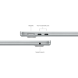 Ноутбук Apple MacBook Air 13 (M3, 2024) (Z1B80004H) [13,6" (2560x1664), Apple M3 Series M3 2.7ГГц, 8 Гб DDR5, SSD 256 Гб, Apple M3 8-core, macOS]