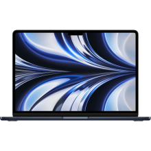 Ноутбук Apple MacBook Air 13 (M2, 2022) (MLY33ZP/A) [13,6" (2560x1664), Apple M2 Series M2 2.4ГГц, 8 Гб DDR5, SSD 256 Гб, Apple M2 8-core, macOS]