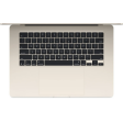 Ноутбук Apple MacBook Air 15 Starlight (M4, 2025) (MW1K3LL/A) [15,3" (2880x1864), Apple M4 Series M4 2.9ГГц, 16 Гб DDR5, SSD 512 Гб, Apple M4 10-core, macOS]
