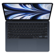 Ноутбук Apple MacBook Air 13 (M2, 2022) (MLY33ZP/A) [13,6" (2560x1664), Apple M2 Series M2 2.4ГГц, 8 Гб DDR5, SSD 256 Гб, Apple M2 8-core, macOS]