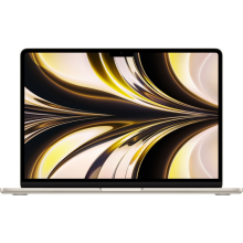 Ноутбук Apple MacBook Air 13 (M2, 2022) (MC7W4LL/A) [13,6" (2560x1664), Apple M2 Series M2 2.4ГГц, 16 Гб DDR5, SSD 256 Гб, Apple M2 8-core, macOS]