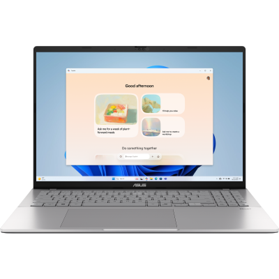 Ноутбук ASUS S3607VA VivoBook S16 Cool Silver (RP042) [16" (1920x1200), Intel Core i7-13620H 2.4ГГц, 16 Гб DDR5, SSD 512 Гб, Intel UHD Graphics, без ОС]