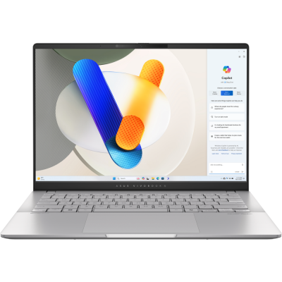 Ноутбук ASUS M5406WA Vivobook S14 OLED (QD127) [14" (1920x1200), AMD Ryzen AI 9 365 2.0ГГц, 24 Гб DDR5, SSD 1 Тб, AMD Radeon 880M, без ОС]