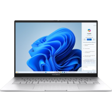 Ноутбук ASUS UX3405MA Zenbook 14 OLED (QD988) [14" (1920x1200), Intel Core Ultra 5 125H 1.2ГГц, 16 Гб DDR5, SSD 512 Гб, Intel Arc Graphics, без ОС]