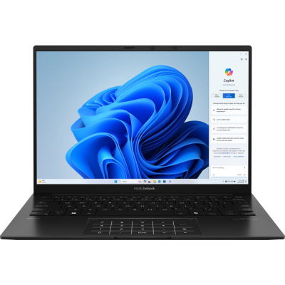 Ноутбук ASUS UM3406HA Vivobook 14 OLED (QD081) [14" (1920x1200), AMD Ryzen 7 8840HS 3.3ГГц, 16 Гб DDR5, SSD 1 Тб, AMD Radeon 780M, без ОС]