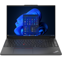 Ноутбук Lenovo ThinkPad E16 Gen 2 (AMD) (21M5S08L00-Win11P) [16" (1920x1200), AMD Ryzen 5 7535U 2.9ГГц, 16 Гб DDR5, SSD 512 Гб, AMD Radeon 660M, Windows 11 PRO]