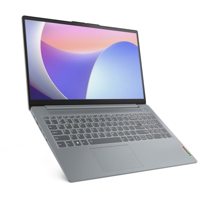 Ноутбук Lenovo IdeaPad Slim 3 15IRU8 (82X7003KRK) [15,6" (1920x1080), Intel Core i3-1315U 1.2ГГц, 8 Гб DDR5, SSD 256 Гб, Intel UHD Graphics, без ОС]