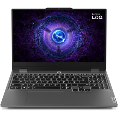 Ноутбук Lenovo LOQ 15IRX9 (83DV00NERK) [15,6" (1920x1080), Intel Core i5-13450HX 2.4ГГц, 24 Гб DDR5, SSD 512 Гб, GeForce RTX 4050 6 Гб, без ОС]