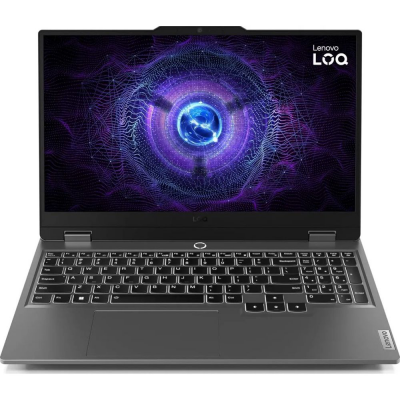 Ноутбук Lenovo LOQ 15IAX9 (83GS00EPRK) [15,6" (1920x1080), Intel Core i5-12450HX 2.4ГГц, 16 Гб DDR5, SSD 512 Гб, GeForce RTX 4050 6 Гб, без ОС]