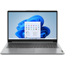 Ноутбук Lenovo IdeaPad 1 15AMN7 (82VG00Q8FE) [15,6" (1366x768), AMD Athlon Silver 7120U 2.4ГГц, 8 Гб DDR5, SSD 256 Гб, AMD Radeon 610M, без ОС]