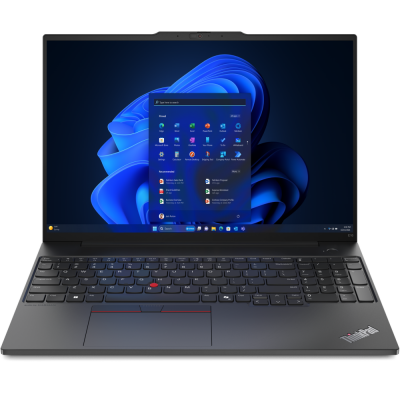 Ноутбук Lenovo ThinkPad E16 Gen 2 (AMD) (21M5S08L00-Win11P) [16" (1920x1200), AMD Ryzen 5 7535U 2.9ГГц, 16 Гб DDR5, SSD 512 Гб, AMD Radeon 660M, Windows 11 PRO]