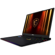 Ноутбук MSI Raider 18 HX AI A2XWIG-204RU [18" (3840x2400), Intel Core Ultra 9 285HX 2.8ГГц, 32 Гб DDR5, SSD 4 Тб, 2 SSD по 2 Тб, GeForce RTX 5080 16 Гб, Windows 11 Home]