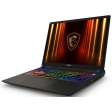 Ноутбук MSI Vector 16 HX AI A2XWHG-080XRU [16" (1920x1200), Intel Core Ultra 7 255HX 2.4ГГц, 32 Гб DDR5, SSD 1 Тб, GeForce RTX 5070 Ti 12 Гб, без ОС]
