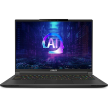 Ноутбук MSI Stealth A16 AI+ A3XVFG-283RU [16" (2560x1600), AMD Ryzen AI 9 365 2.0ГГц, 32 Гб DDR5, SSD 1 Тб, GeForce RTX 4060 8 Гб, Windows 11 Home]