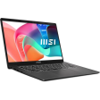 Ноутбук MSI Modern 14 F13MG-208RU [14" (1920x1080), Intel Core i7-1355U 1.7ГГц, 16 Гб DDR4, SSD 512 Гб, Intel Iris Xe Graphics, Windows 11 PRO]