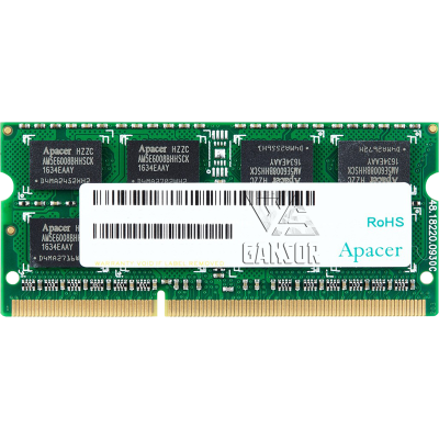 Оперативная память 8 Гб DDR3 1600MHz Apacer SO-DIMM 1.5v [AS08GFA60CATBGC]