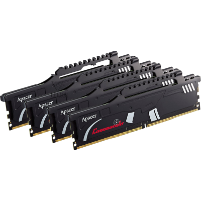 Оперативная память 32 Гб DDR4 2400MHz Apacer Commando [EK.32GAT.GEAK4] [4x8 Гб KIT]