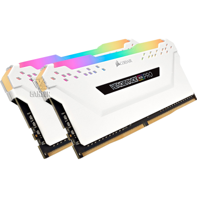 Оперативная память 16 Гб DDR4 3000MHz Corsair Vengeance RGB PRO [CMW16GX4M2C3000C15W] [2x8 Гб KIT]