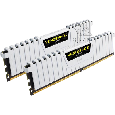 Оперативная память 16 Гб DDR4 3200MHz Corsair Vengeance LPX [CMK16GX4M2B3200C16W] [2x8 Гб KIT]