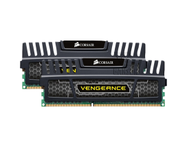 Оперативная память 8 Гб DDR3 1600MHz Corsair Vengeance [CMZ8GX3M2A1600C9] [2x4 Гб KIT]