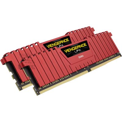 Оперативная память 16 Гб DDR4 2666MHz Corsair Vengeance LPX [CMK16GX4M2A2666C16R][2x8 Гб KIT]