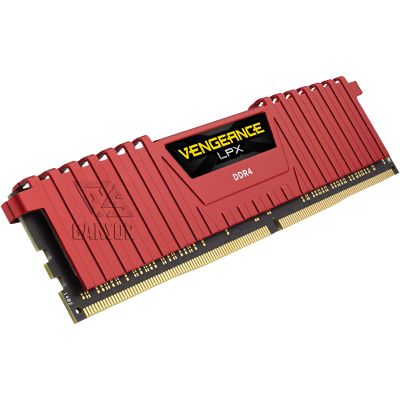 Оперативная память 4 Гб DDR4 2400MHz Corsair Vengeance LPX [CMK4GX4M1A2400C14R]