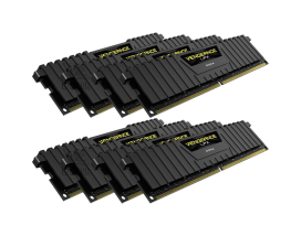 Оперативная память 128 Гб DDR4 2666MHz Corsair Vengeance LPX [CMK128GX4M8A2666C16] [8x16 Гб KIT]