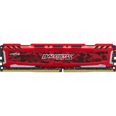 Оперативная память 16 Гб DDR4 3200MHz Crucial Ballistix Sport LT Red [BLS16G4D32AESE]